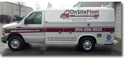 Fleet Services truck